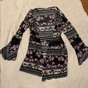 Comfortable Floral Print Cardigan!